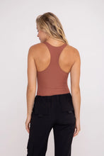 Load image into Gallery viewer, Double-Layered Racerback Bodysuit