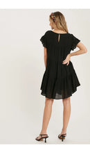 Load image into Gallery viewer, Ruffle Hem Tiered Babydoll Dress