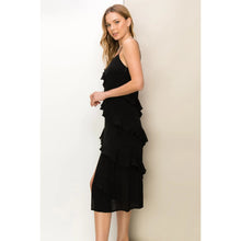 Load image into Gallery viewer, Ruffled Midi Dress