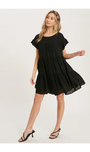 Load image into Gallery viewer, Ruffle Hem Tiered Babydoll Dress