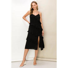 Load image into Gallery viewer, Ruffled Midi Dress