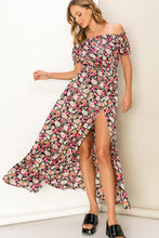 Load image into Gallery viewer, FLORAL PRINT MAXI DRESS
