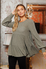 Load image into Gallery viewer, Tiered Tunic Top