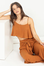 Load image into Gallery viewer, RELAXING RETREAT CROP TOP AND PANTS TWO-PIECE SET