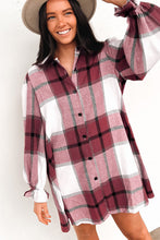 Load image into Gallery viewer, Plaid Flannel Dress (Preorder)
