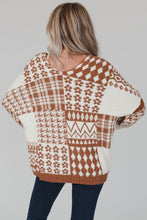 Load image into Gallery viewer, Floral and Mix Print Sweater (Preorder)
