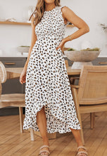 Load image into Gallery viewer, Leopard High Low Dress (Preorder)
