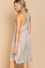 Load image into Gallery viewer, Crochet Trim Racerback Dress
