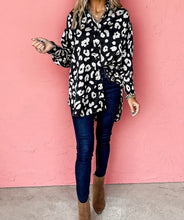 Load image into Gallery viewer, Leopard Tunic Blouse (Preorder)
