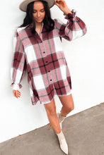 Load image into Gallery viewer, Plaid Flannel Dress (Preorder)
