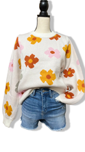 Load image into Gallery viewer, Floral Sweater (Preorder)

