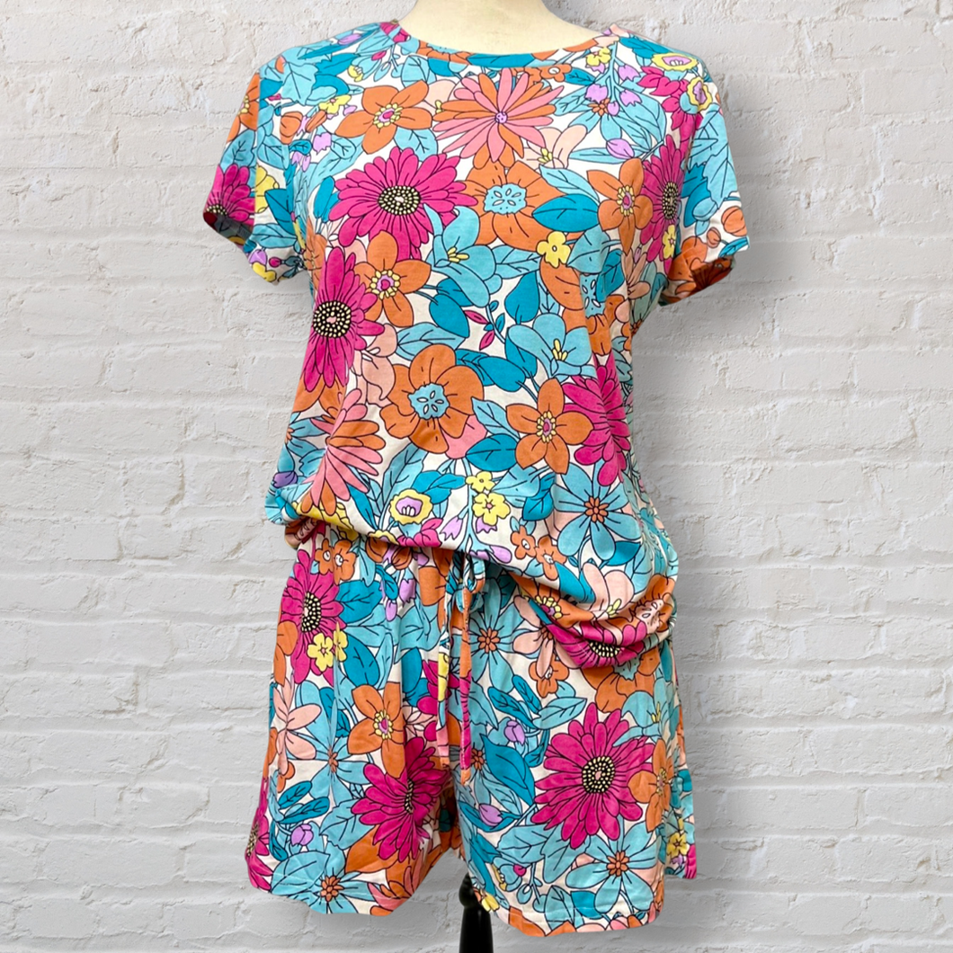 Floral Lounge Two Piece (Preorder)