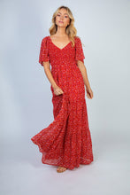 Load image into Gallery viewer, Smocked Short Sleeve Maxi Dress
