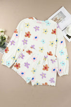 Load image into Gallery viewer, White Floral Lounge Set (Preorder)
