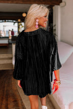 Load image into Gallery viewer, Pleated Shirt and Short Set (Preorder)
