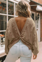 Load image into Gallery viewer, Twist Back Sweatshirt (Preorder)
