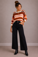 Load image into Gallery viewer, Striped Multi Color Sweater (Preorder)
