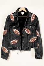 Load image into Gallery viewer, Sequin Football Corduroy Jacket
