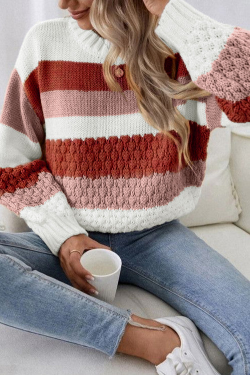 Color Block Sweater (Preorder)