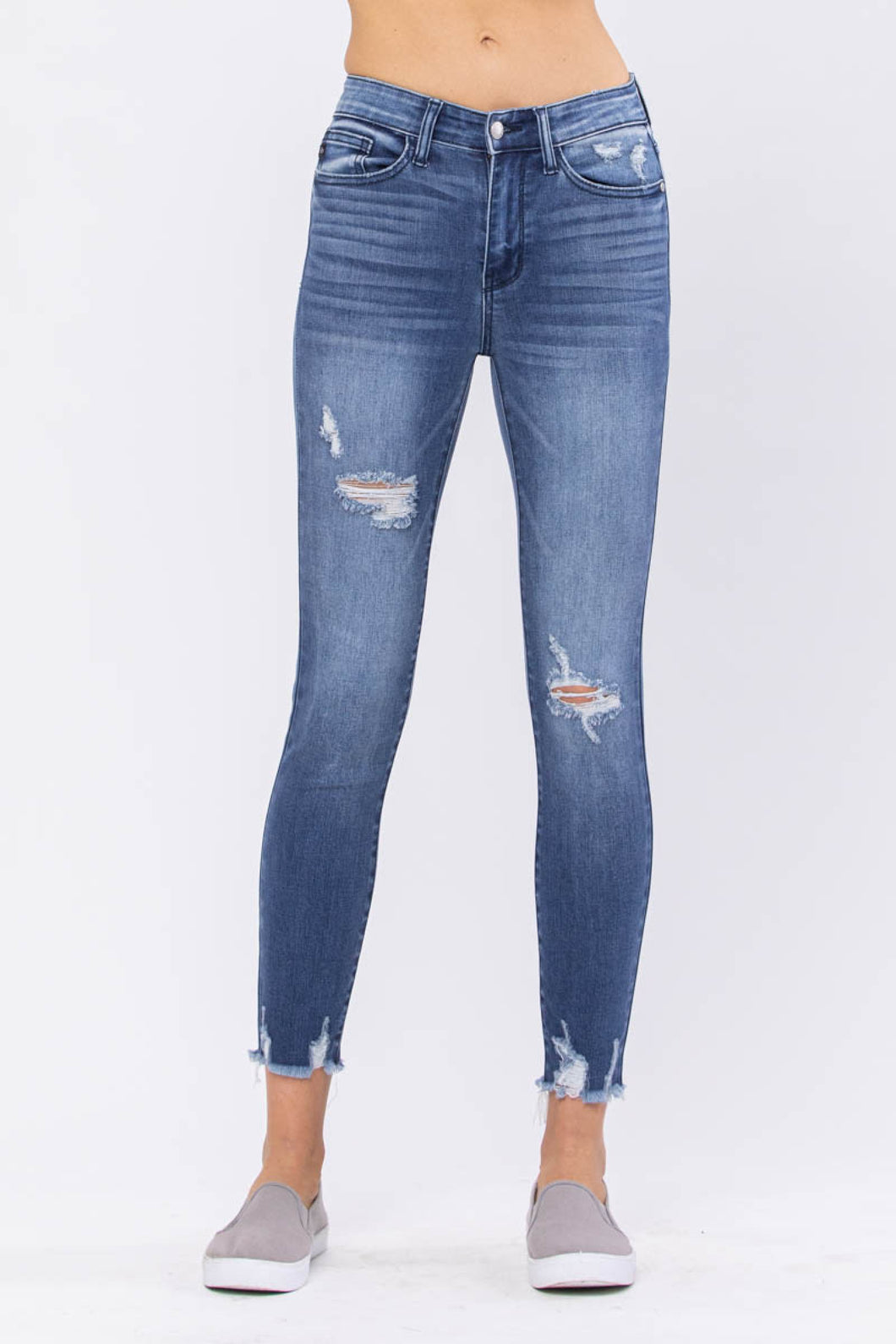 Judy Blue Distressed Skinny (preorder)