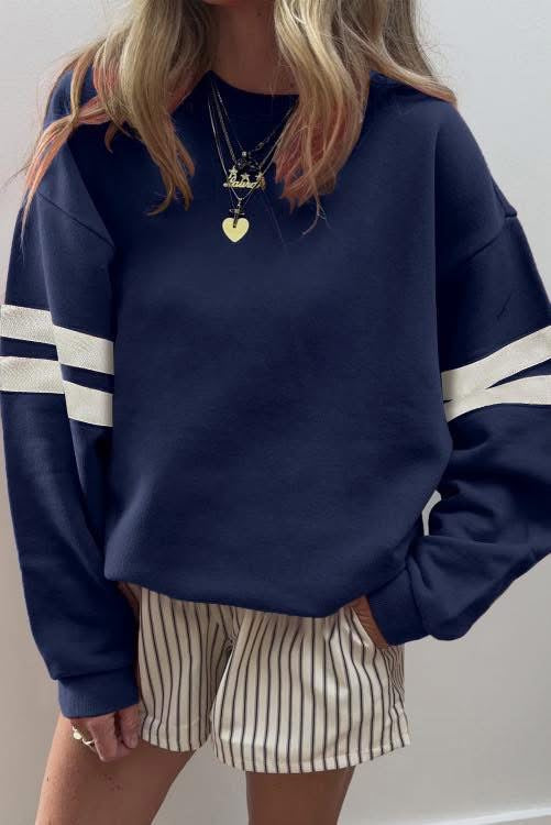 Preppy Varsity Sweatshirt (Preorder)