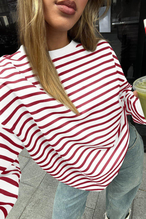 Striped Sweatshirt (Preorder)