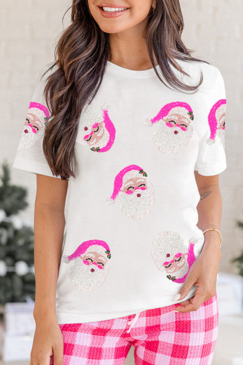 Sequin Santa Tee (Preorder)