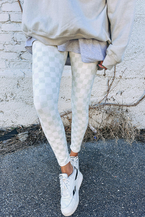 Checkered Leggings (Preorder)