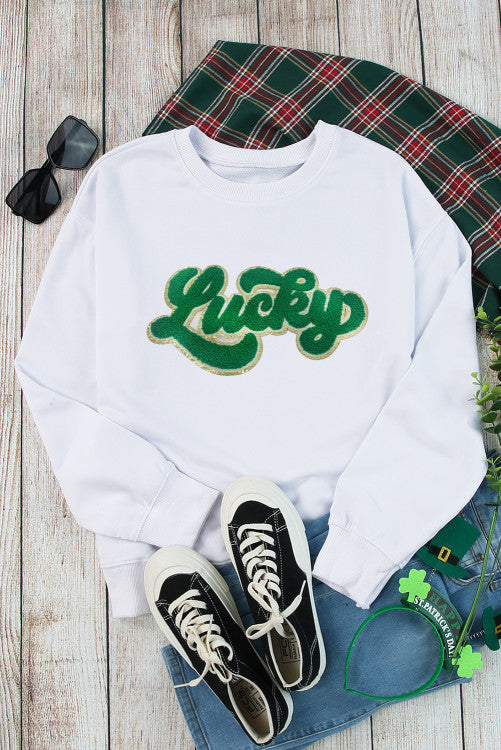 Lucky Patch Sweatshirt (Preorder)