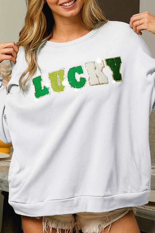 Lucky Patch Sweatshirt (Preorder)