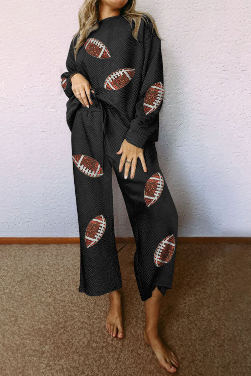 Sequin Football Set (Preorder)