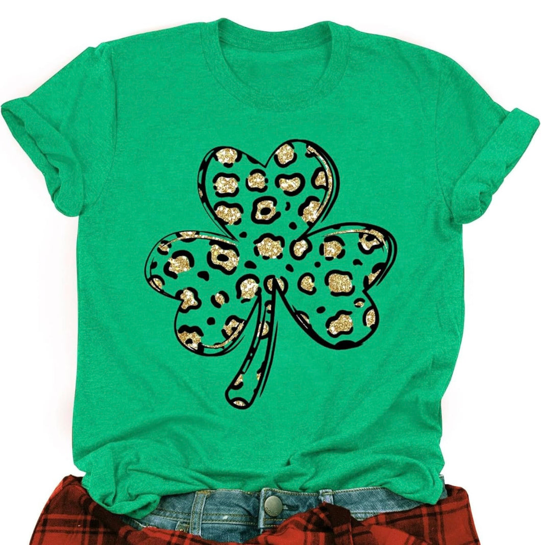 Leopard Clover T-Shirt (Preorder)