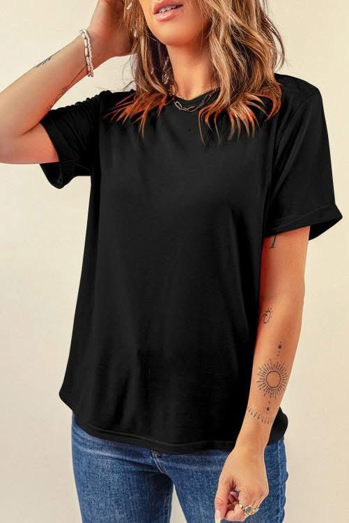 Basic Black Tee (Preorder)