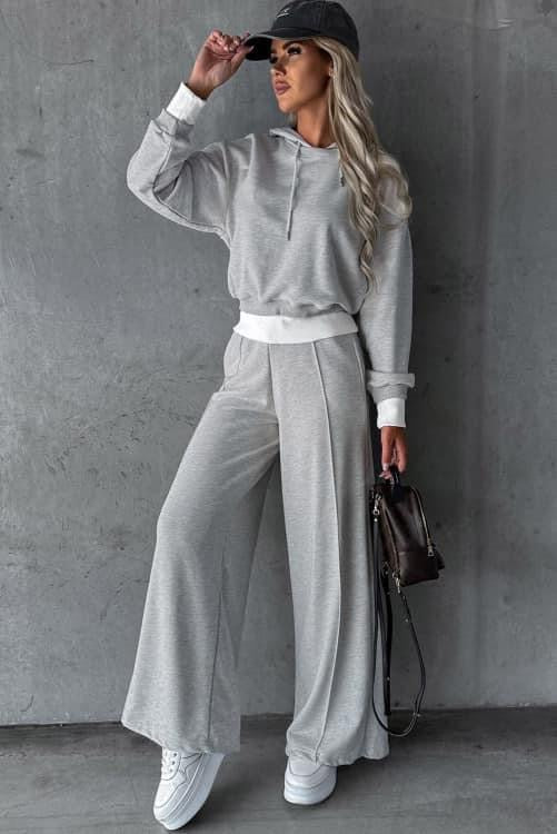 Gray Two Piece Set (Preorder)