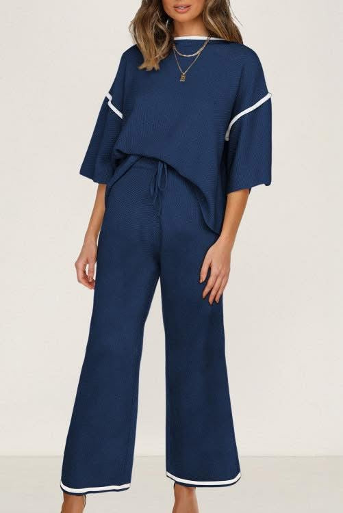Navy Two Piece Set (Preorder)