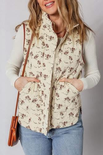 Floral Vest (Preorder)