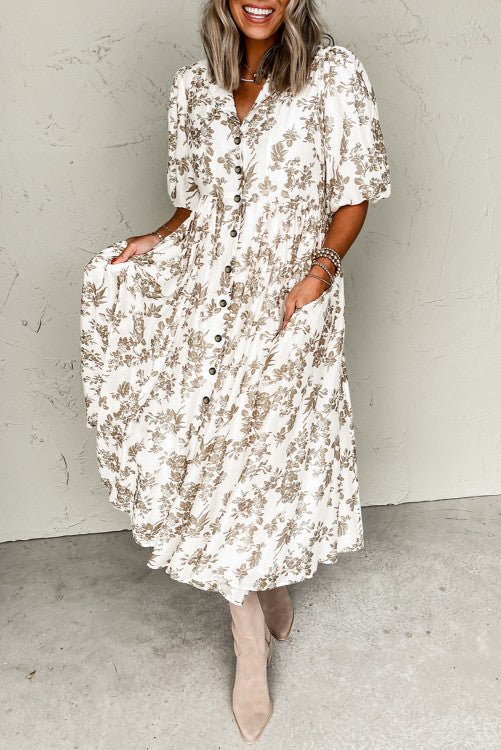 Floral Maxi Dress (Preorder)