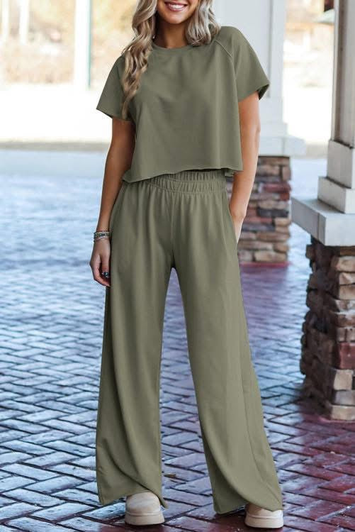 Olive Two Piece Set (Preorder)