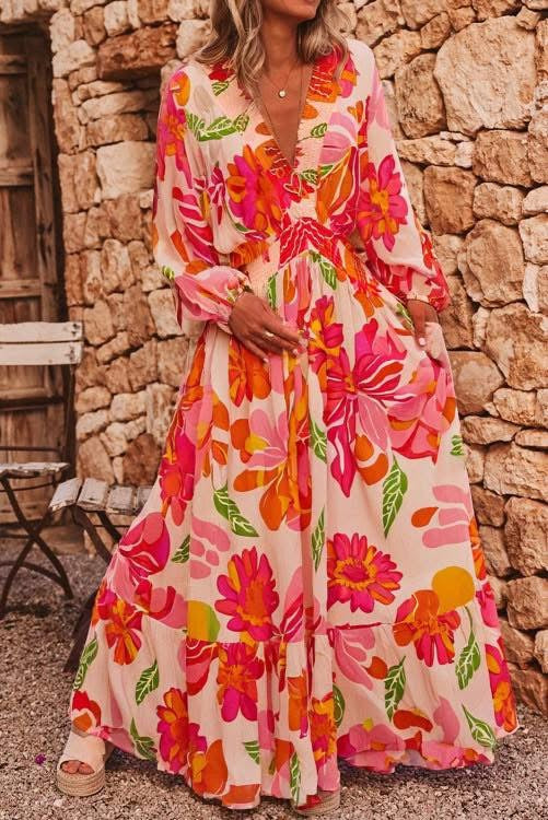 Floral Maxi Dress (Preorder)