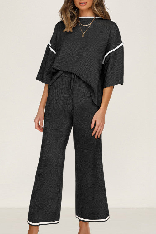 Black Two Piece Set (Preorder)
