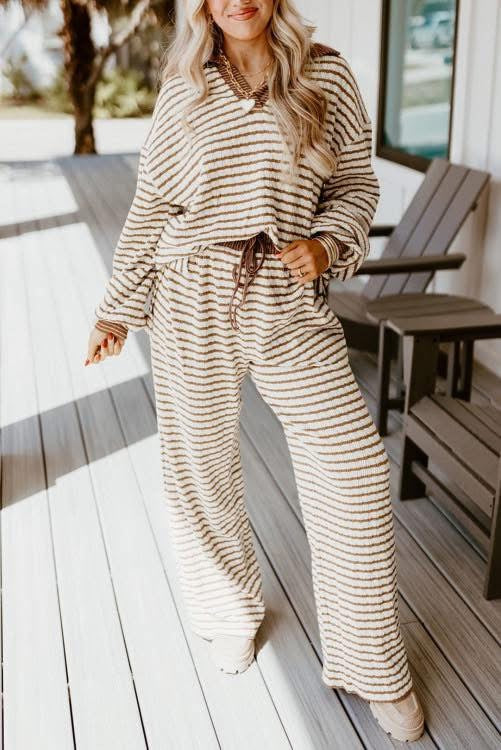 Striped Two Piece Set (Preorder)