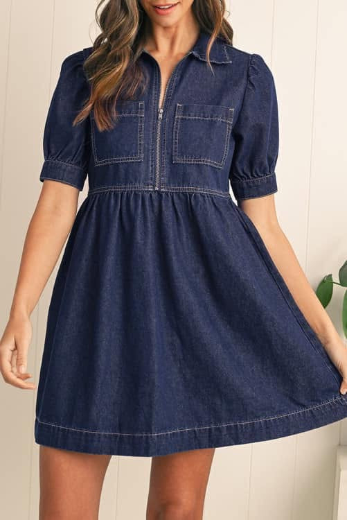 Denim Dress (Preorder)