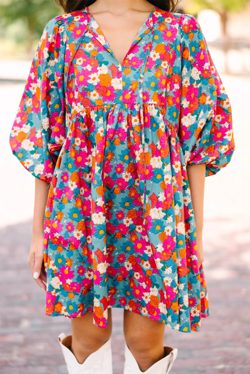 Floral Printed Dress (Preorder)