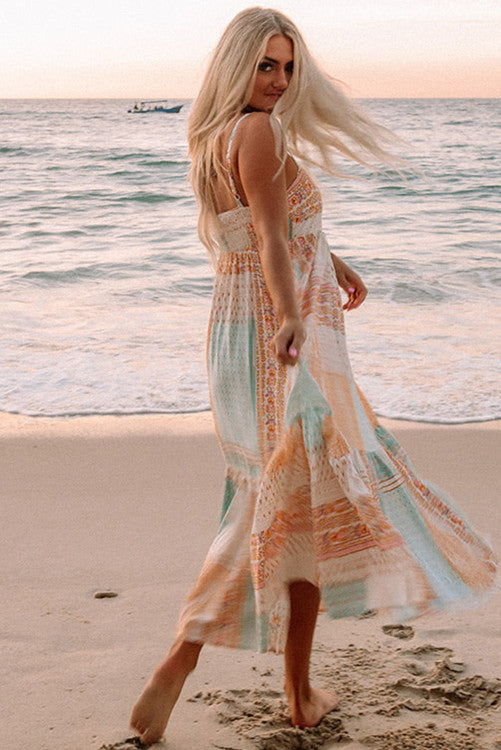 Printed Maxi Dress (Preorder)