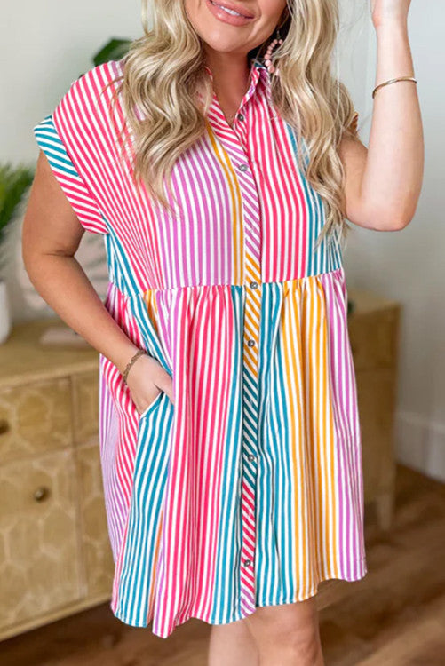 Striped Dress (Preorder)