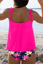 Load image into Gallery viewer, Pink and Floral Two Piece Swim (Preorder)
