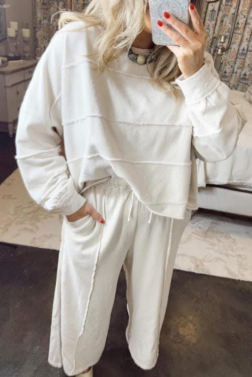 Plus White Two Piece Set (Preorder)