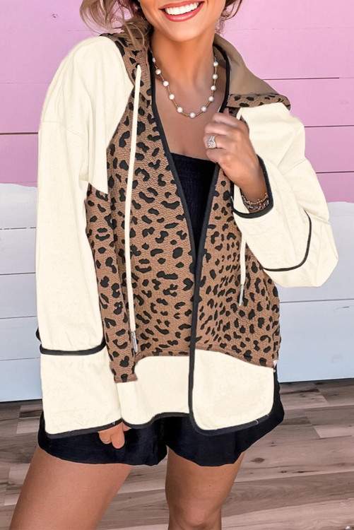 Leopard Zip Jacket (Preorder)