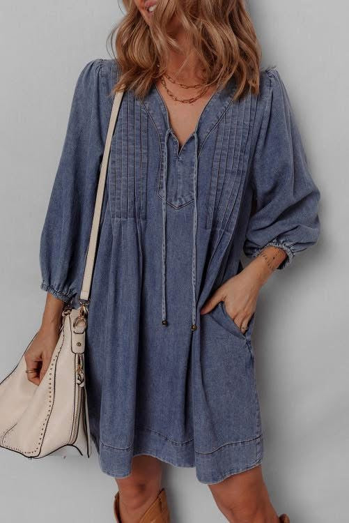 Denim Dress (Preorder)