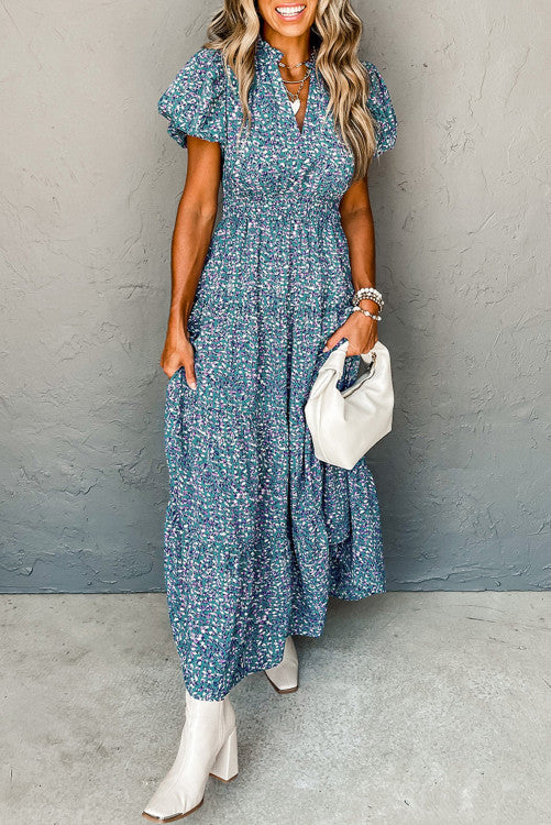Printed Maxi Dress (Preorder)